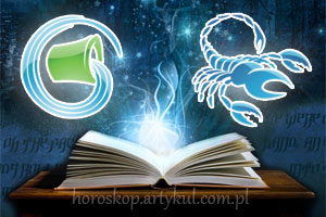 Wodnik + Skorpion - horoskop partnerski
